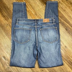 Madewell Skinny Skinny Jeans in Lakeshore Wash Size: 30